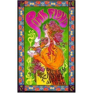 Pink Floyd 1966 Concert Poster 13"x19"